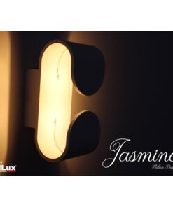 Applique Led Da Parete Modello Jasmine Italian Design Moderna 6W Bianco Caldo