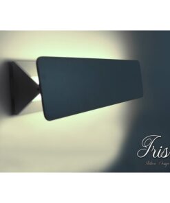 Applique Led Da Parete Modello Iris Italian Design Moderna 10W Orientabile Bianco Neutro 4000K