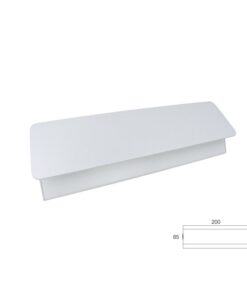 Alternative view of Applique Led Da Parete Modello Iris Italian Design Moderna 10W Orientabile Bianco Neutro 4000K