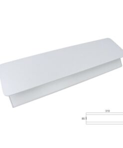 Applique Led Da Parete Modello Louise Italian Design Moderna 12W Orientabile Bianco Neutro 4000K