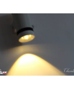 Applique Led Da Parete Modello Chantal Italian Design Moderna 3W Singolo Illuminazione Bianco Caldo