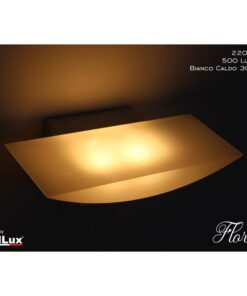 Applique Led Da Parete Modello Florie Italian Design Moderna 6W Bianco Caldo