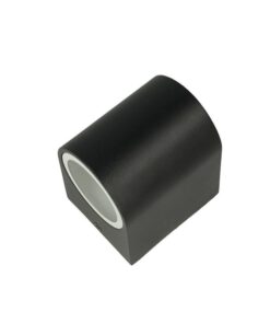 Applique Lampada Da Parete Circolare Attacco GU10 IP44 Carcassa Nera Illuminazione Da Un Lato SKU-7508