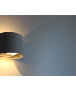 Alternative view of Applique Led Da Parete Bryana 6W Carcassa Bianca Circolare Bianco Caldo IP65 Doppio Illuminazione Angolo Regolabile SKU-217082