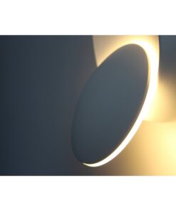 Alternative view of Applique Led Da Parete Celeste 5W Carcassa Bianca Rotondo Bianco 4000K Orientabile 360 Gradi SKU-7093