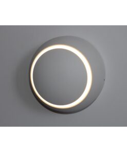 Applique Led Da Parete Celeste 5W Carcassa Bianca Rotondo Bianco 4000K Orientabile 360 Gradi SKU-7093