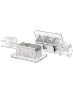 Kit Luci Portiere A Led Volvo V70N XC70 S60 C70 XC90 S60N V60 C30 S80 Luci Bianco Lunare