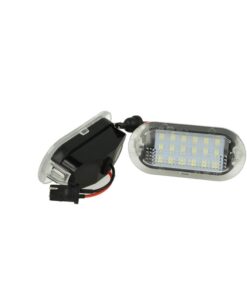 Kit Luci Portiere A Led Per VW Golf 4 Bora Jetta Beetle Polo Sharan Touran Skoda Octavia Seat Alhambra Leon Toledo Bianco 12V 3W