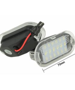 Kit Luci Portiere A Led Per VW Golf 4 Bora Jetta Beetle Polo Sharan Touran Skoda Octavia Seat Alhambra Leon Toledo Bianco 12V 3W