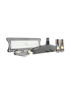 Kit Plafoniera Luci Led Di Cortesia Lettura BMW E60 E65 E87 Bianco 4 Lampade Led T10 Canbus Incluso