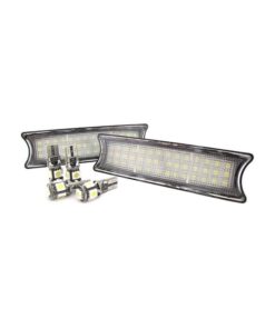 Kit Plafoniera Luci Led Di Cortesia Lettura BMW E53 2001-2005 Prima Facelift 4 Lampade Led T10 Canbus Incluso