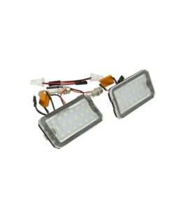 Alternative view of Kit Luci Targa Led Fiat 500 500C 51800482 Bianco Canbus No Errore 12V Resistenza Inclusa