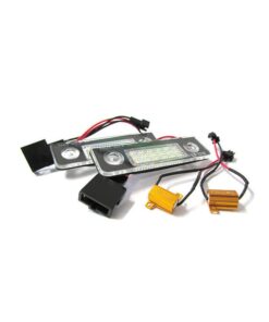 Kit Luci Targa Led Skoda Octavia 1Z Dopo 2008 Roomster 5J 06-10 Bianco No Errore