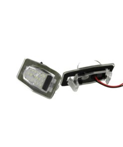 Kit Luci Targa Led Mazda 323 12V 2W Bianco Canbus No Errore Attacco T10 W5W