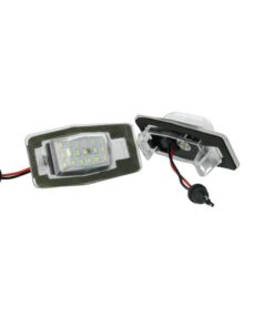 Kit Luci Targa Led Mazda 323 12V 2W Bianco Canbus No Errore Attacco T10 W5W