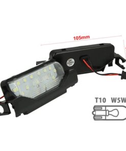 Kit Luci Targa Led Mazda 6 2009-2015 Bianco Canbus No Errore 12V 2W
