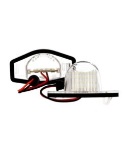 Kit Luci Targa Led Honda Jazz Odyssey Stream Insight 5D Logo 3d CR-V FR-V 12V 5W Canbus Bianco