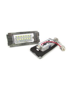 Kit Luci Targa Led Mini Cooper R52 R55 R56 R57 R58 R59 Bianco Canbus No Errore