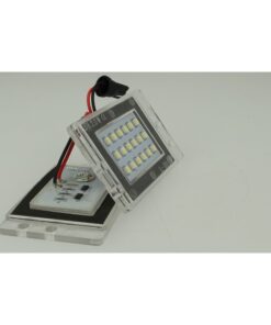 Kit Luci Targa Led Per Volvo 850 V70 XC70 OEM 9152437 12V 3W Canbus Bianco No Errore