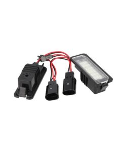 Alternative view of Kit Luci Targa Led VW Golf 4 Golf 5 Golf 6 Golf 7 EOS 06 Lupo New Beetle 06 Passat CC 2009 Polo 2000 Phaeton 2002 Porsche Macan 18 Smd Bianco