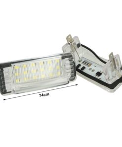 Kit Luci Targa Led Per Mercedes Benz Sprinter Dodge OEM 9018200156 Canbus Bianco 12V 5W