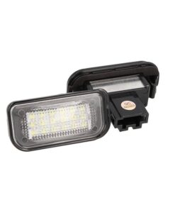 Kit Luci Targa Led Mercedes Benz W203 4D Sedan 18 Smd Bianco Canbus No Errore