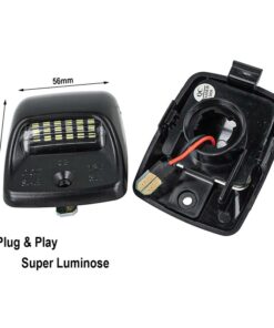 Kit Luci Targa Led Toyota Tacoma 2005-2015 Tundra 2000-2013 Canbus Bianco 6000K 12V 5W No Errore