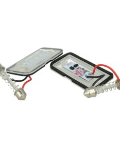 Alternative view of Kit Luci Targa Led Mercedes Benz CLK W209 C209 A209 Da 2002 A 2009 Bianco Canbus No Errore