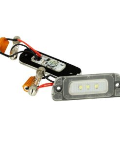Kit Luci Targa Led Mercedes Benz CLK W209 C209 A209 Da 2002 A 2009 Bianco Canbus No Errore