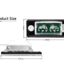 Kit Luci Targa Led Audi Q7 A4 A3 A8 A6 S6 Canbus 6000K 10W 12V IP67
