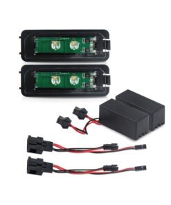 Kit Luci Targa Led VW Golf 4 5 Passat Porsche Cayman Cayenne 911 Seat Altea Leon Skoda Superb 10W 12V IP67