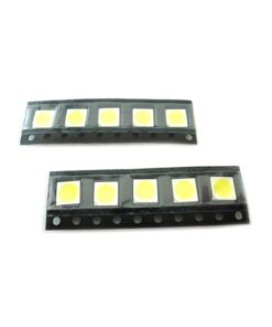 Alternative view of 10 PZ Led SMD 5050 PLCC-6 Bianco Freddo 6000K 18 Lm 3V 0,2W 3 Chips