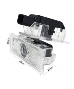 Kit Luci Led Logo Proiettori Auto Portiere Per Fiat 500X 500L Punto EVO Bravo MK2 II Grande Punto Croma Tipo