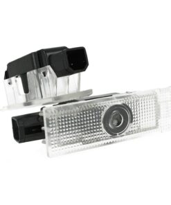 Kit Luci Led Logo Proiettori Auto Portiere Per Alfa Romeo 159 166 Mito Giulietta Giulia Stelvio Spider 12V 5W