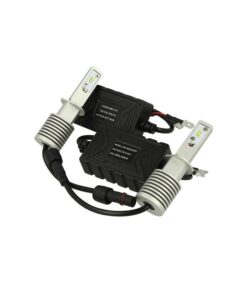 Kit Full Led Canbus H1 30W Slim 12V 24V Dissipatore In Alluminio 3000 Lumens Bianco Ghiaccio