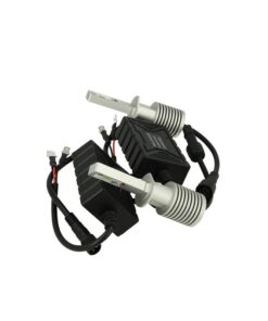 Kit Full Led Canbus H1 30W Slim 12V 24V Dissipatore In Alluminio 3000 Lumens Bianco Ghiaccio