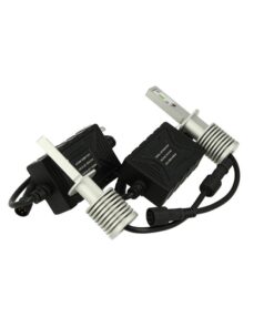 Kit Full Led Canbus H1 30W Slim 12V 24V Dissipatore In Alluminio 3000 Lumens Bianco Ghiaccio