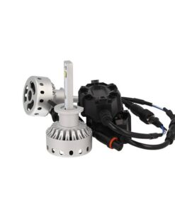 Kit Full Led Canbus H1 40W 5000 Lumens Dissipazione Con Ventilatore 12V 24V 2 Smd Philips MZ Attacco Smontabile Fuoco Regolabile