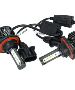 Kit Full Led Cob H13 26W Reale 12V Con Ventola Raffrenddamento Silenziosa Attacco Regolabile 2200 Lumen