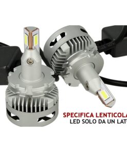 Kit Full Led Canbus Lampada D1S D1R D3S 45W 12V 24V Per Faro Lenticolare Piu Lumisoso Dello Xenon Originale