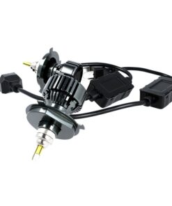 Kit Full Led Canbus H19 H4 38W Reale Canbus 12V 24V Luce 360 Gradi Per Faro Lenticolare Ventola Silenzioso 4500 lm