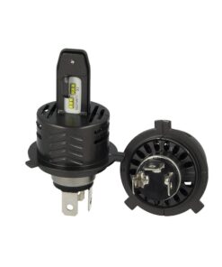 Kit Full Led Canbus H4 30/30W 12V Con 6 Chip Philips Lumileds ZES Super Compatto Facile Da Installare Auto Moto Scooter