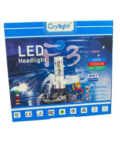Kit Full Lampada Led H1 12V 24V 30W 3600 Lumen IP67 Per Abbagliante e Fendinebbia Senza Driver
