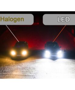 Kit Full Lampada Led H1 12V 24V 30W 3600 Lumen IP67 Per Abbagliante e Fendinebbia Senza Driver