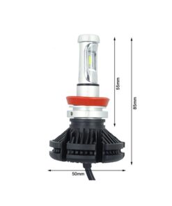 Kit Full Lampada Led H8 H11 12V 24V 30W 3600 Lumen IP67 Per Abbagliante e Fendinebbia Senza Driver