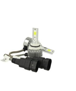 Kit Full Lampada Led Cob 9006 HB4 12V 24V Bianco 6000K Per Abbagliante e Fendinebbia Senza Driver