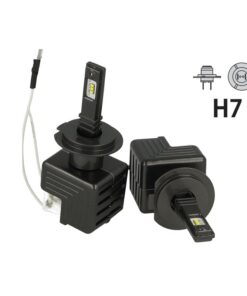 Kit Full Led Canbus H7 30W 12V Con 6 Chip Philips Lumileds ZES Super Compatto Facile Da Installare Raffredamento Ventola