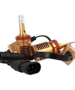 Kit Full Led Canbus Golden Pro H8 H11 H9 25W 12V 4000 lm Super Slim Facile Da Installare Raffredamento Ventola