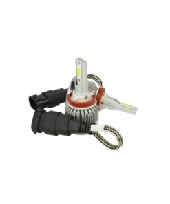 Kit Full Lampada Led Cob H8 H11 H9 20W 12V 24V Bianco 6000K Per Abbagliante e Fendinebbia Senza Driver