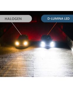 Kit Full Led HB3 9005 12V 50W 8000 Lumen Canbus All In One IP65 Dissipazione a Ventola